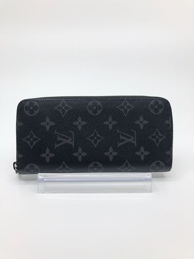 Louis Vuitton Zippy Wallet Vertical Monogram Eclipse