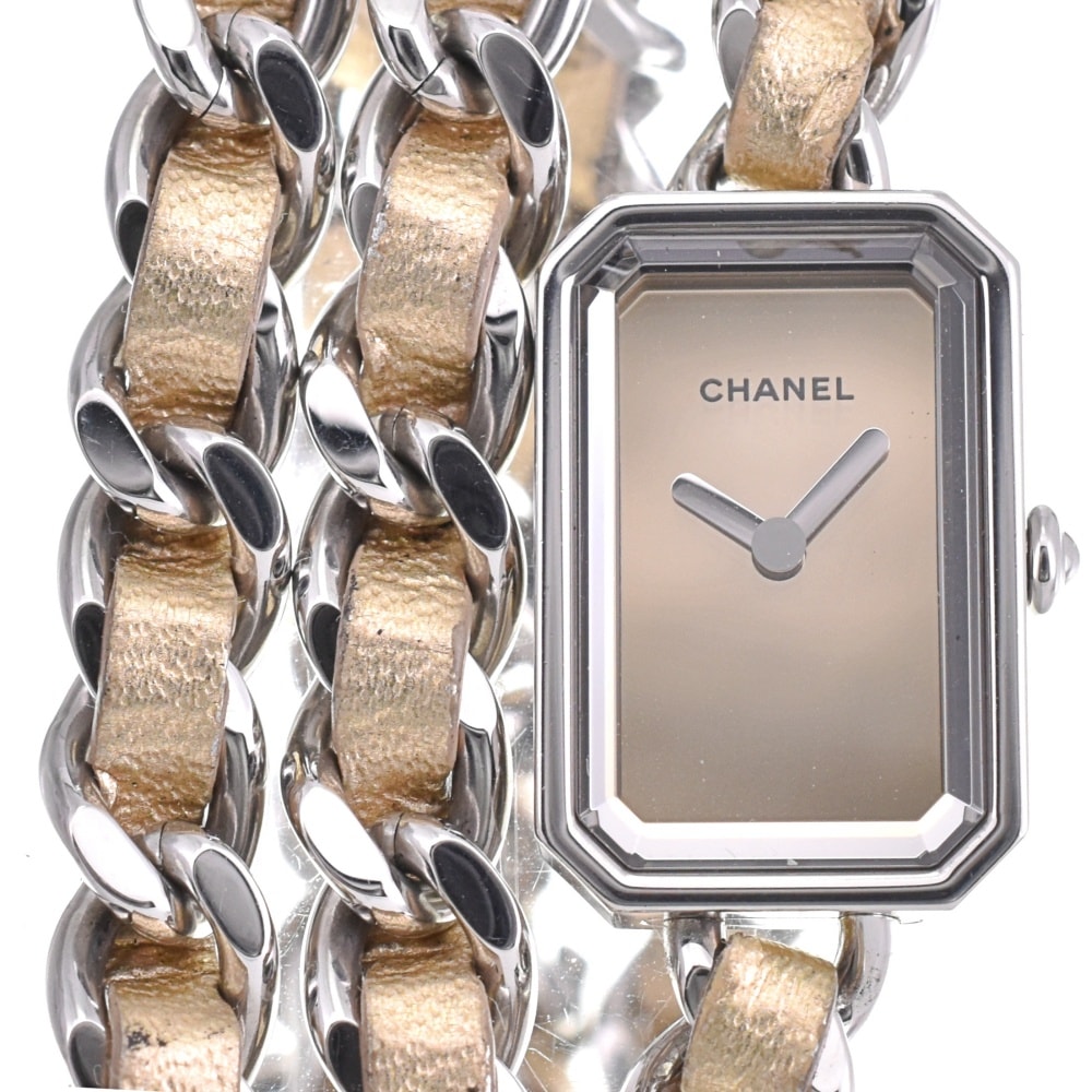 値下 シャネル CHANEL H5583 プルミエール ロック XS 限定品 クォーツ レディース 美品 箱・保証書付き □#140046