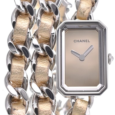 値下 シャネル CHANEL H5583 プルミエール ロック XS 限定品 クォーツ レディース 美品 箱・保証書付き □#140046