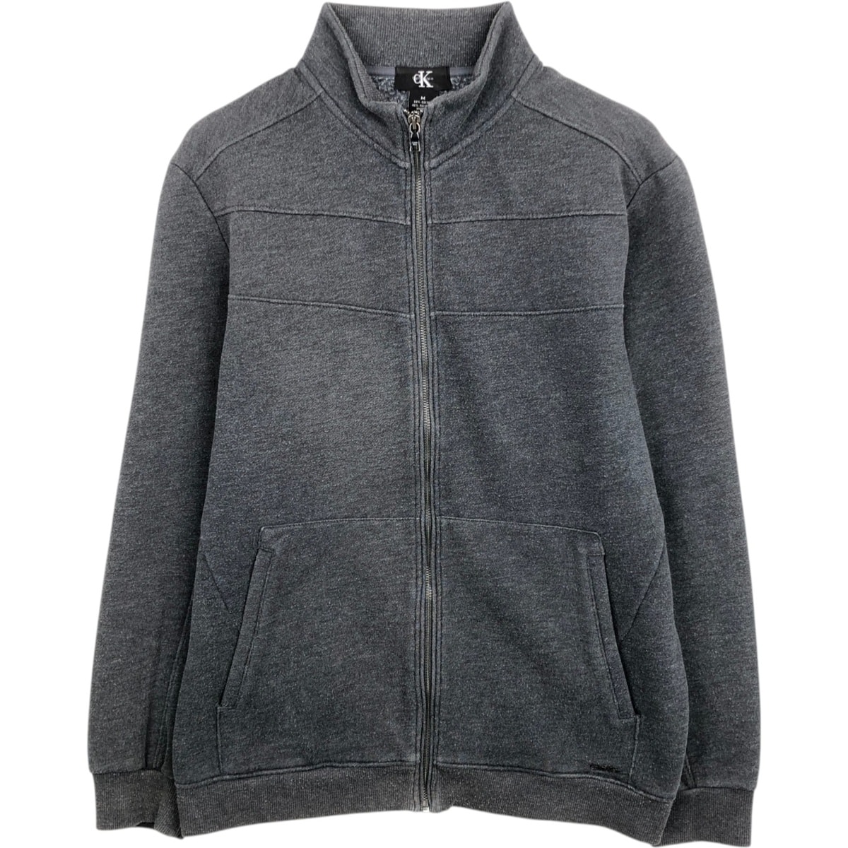 古着 90~00年代 カルバンクライン Calvin klein フルジップスウェットシャツ トレーナー メンズM相当 ヴィンテージ/eaa627846