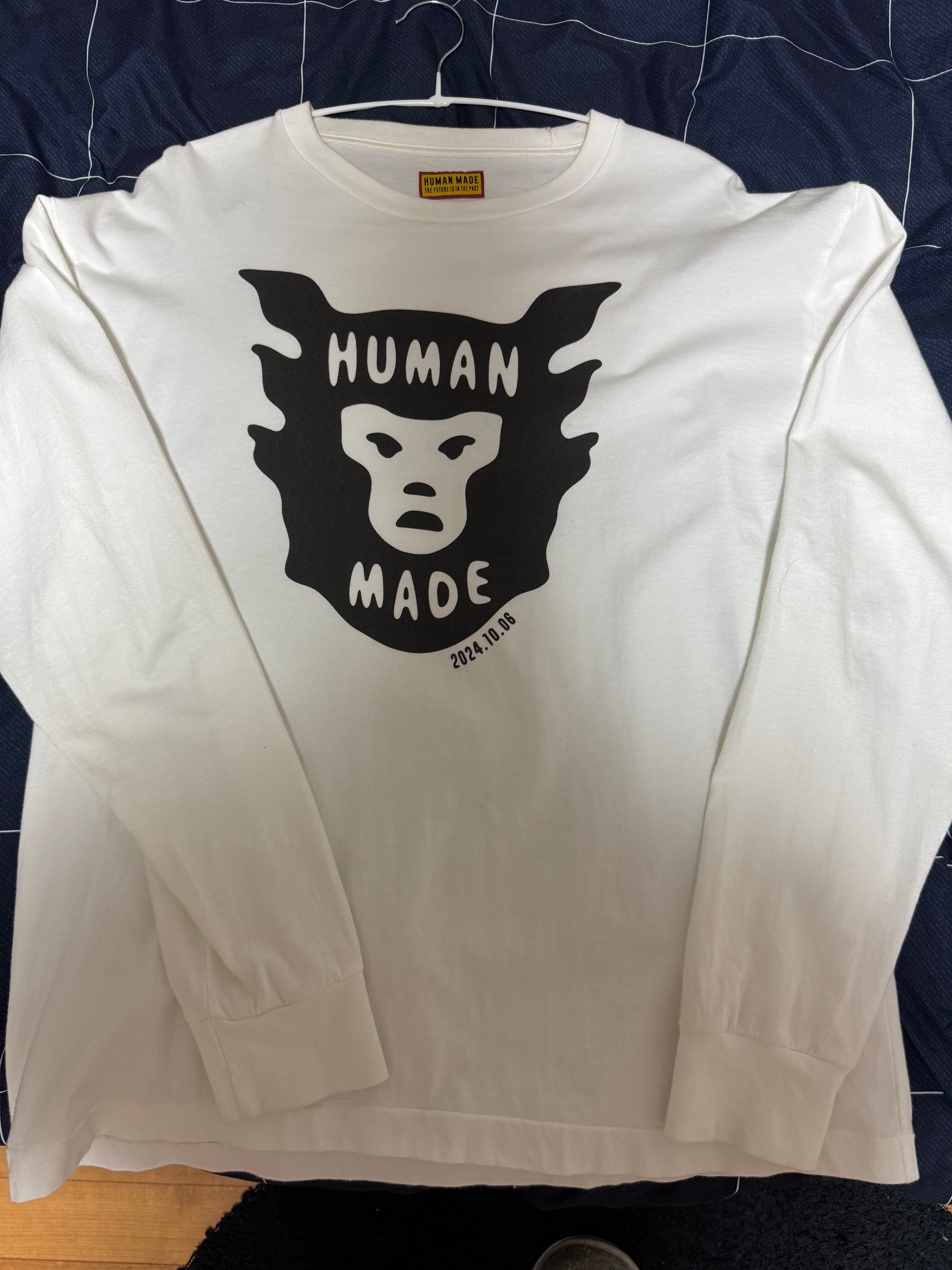 HUMAN MADE GDC Valentine's Day L/S T-Shirt "White" / VERDY