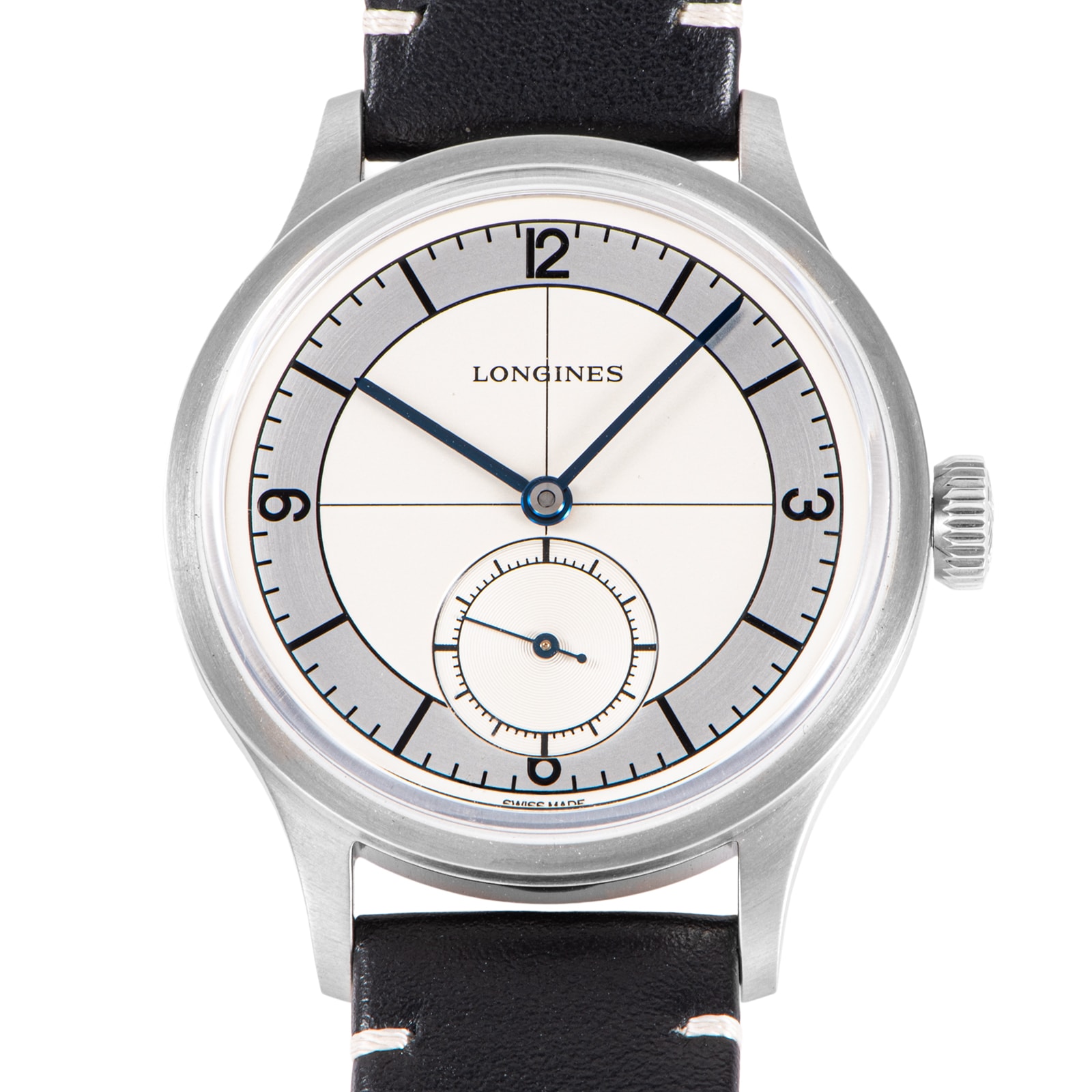 【新品】LONGINES ロンジン ヘリテージ クラシック L2.828.4.73.0 セクターダイヤル ステンレススチール【中古】