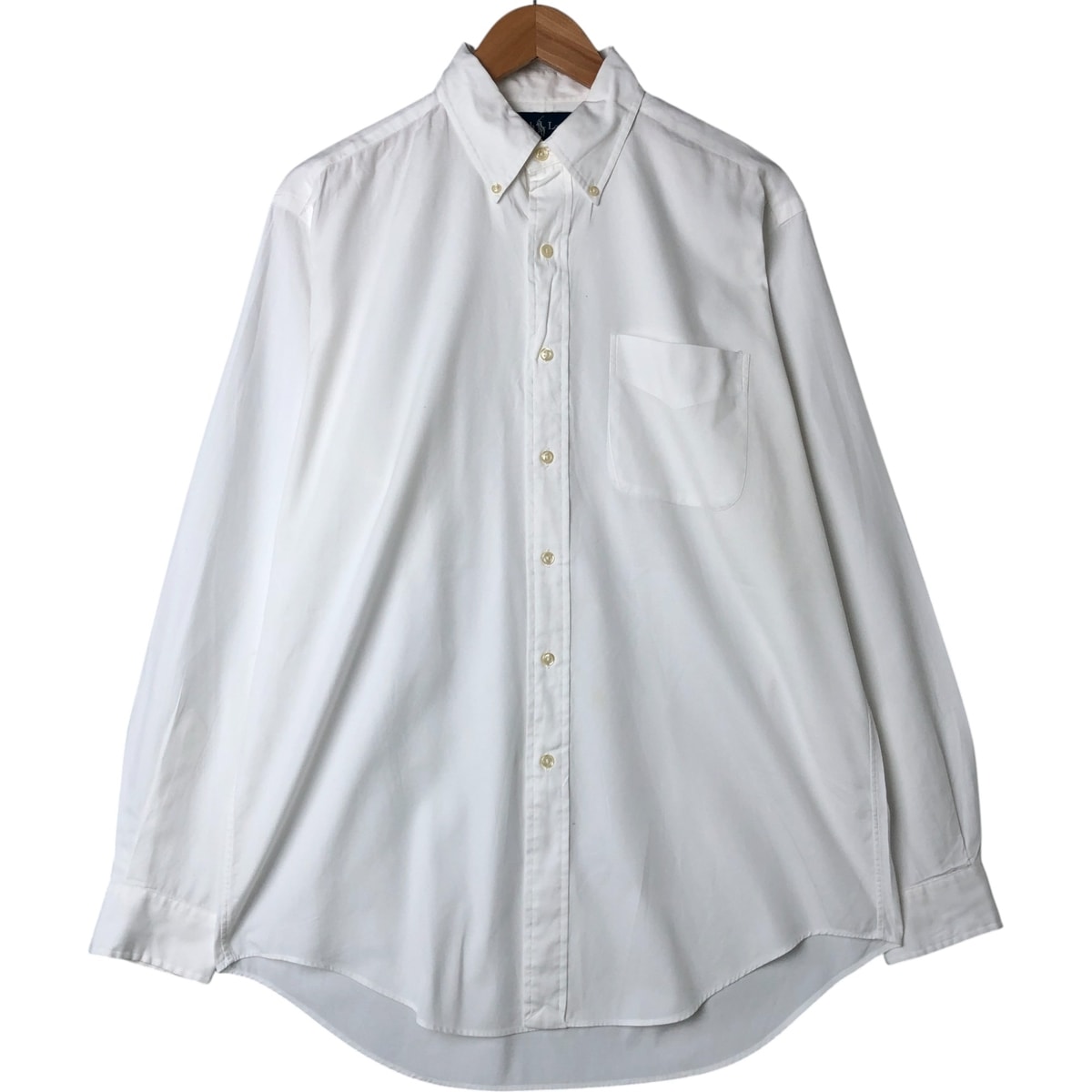 古着 ラルフローレン Ralph Lauren YARMOUTH 長袖 ボタンダウンシャツ メンズM相当/eaa543776