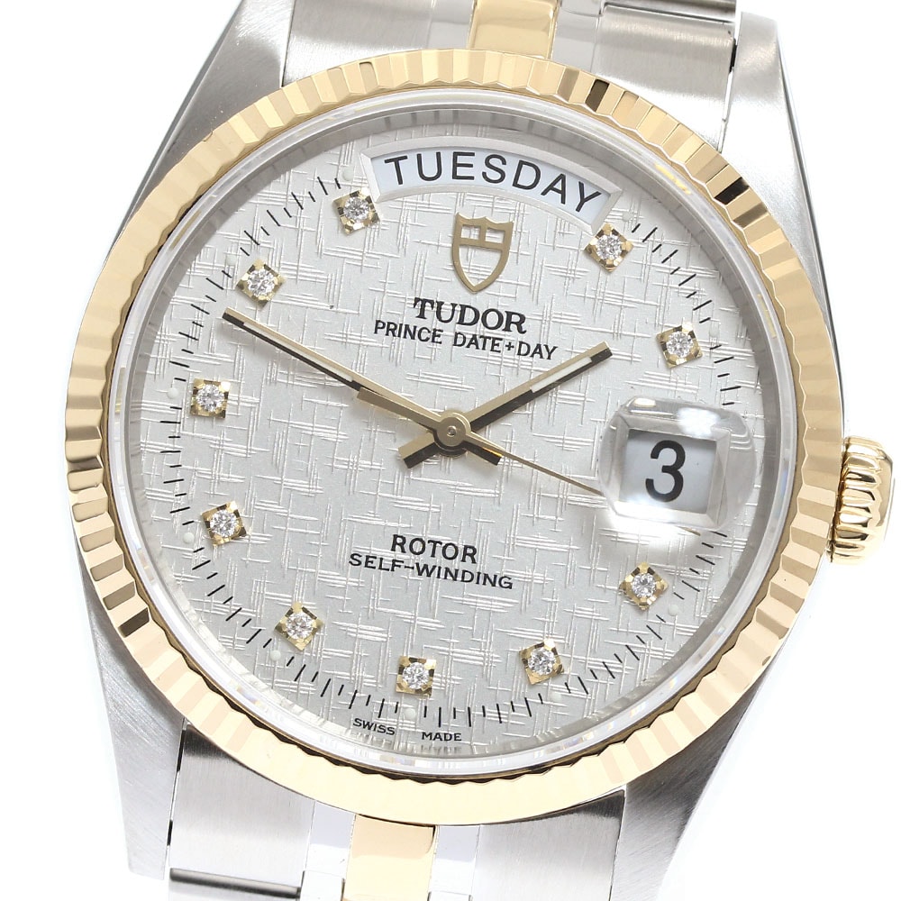 ☆美品 チュードル プリンス デイトデイ 76213 メンズ 【中古】