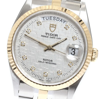 ☆美品 チュードル プリンス デイトデイ 76213 メンズ 【中古】