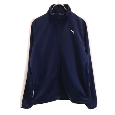 PUMA プーマ トレーニング トラックジャケット L ネイビー ジャージ