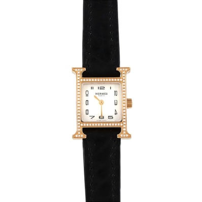 エルメス Hウォッチ PG/D HH1.173 PG・RG クォーツ
