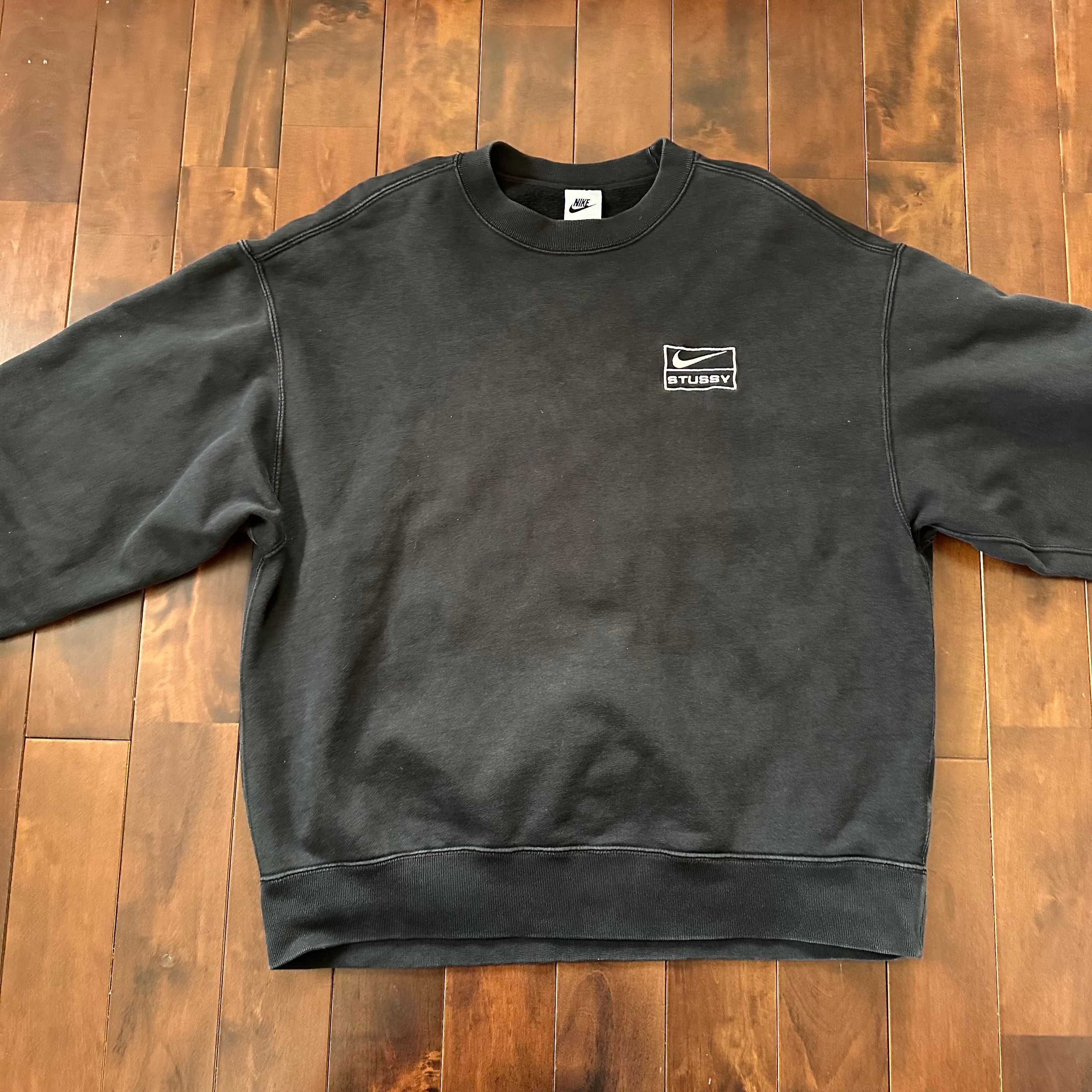 Stussy x Nike Wash Crew (US Size) "Black" DO5310-010