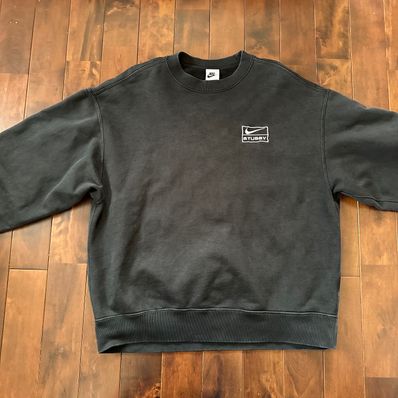Stussy x Nike Wash Crew (US Size) "Black" DO5310-010