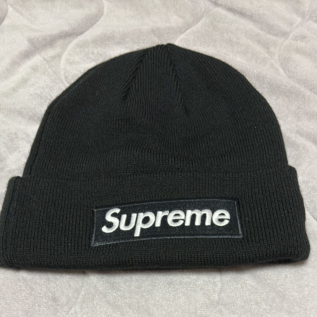 Supreme New Era Box Logo Beanie "Black" (23FW)