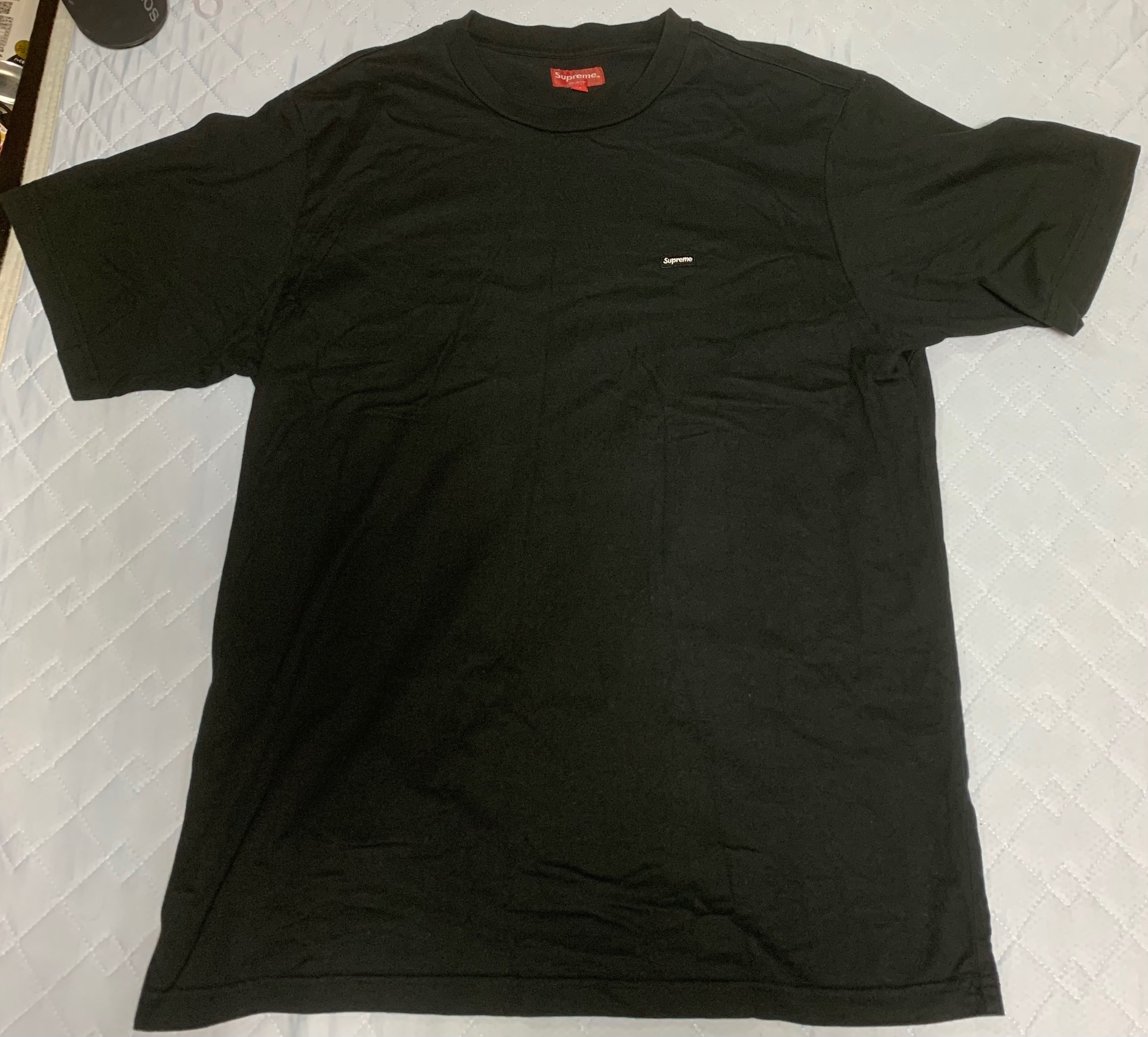 Supreme Small Box Tee "Black"(20SS)