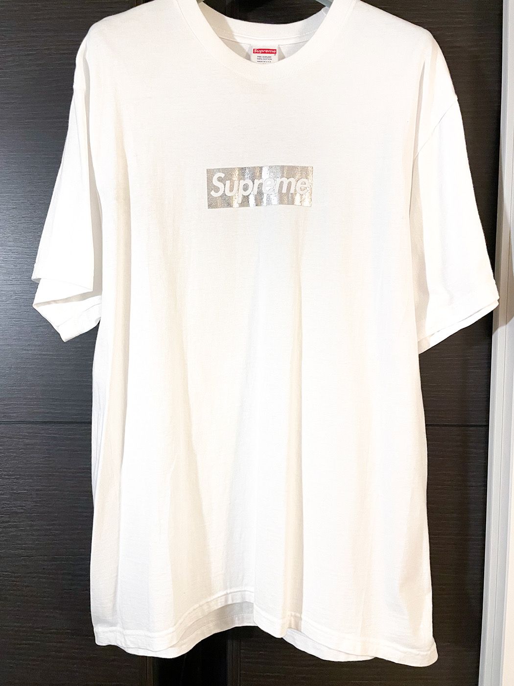 Supreme Chicago Box Logo Tee "White"