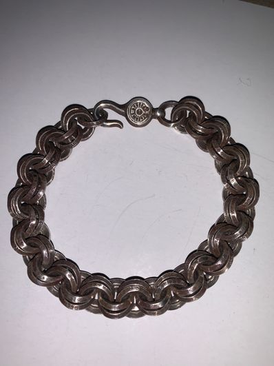 Chrome Hearts BS Flare Link Bracelet "Silver"