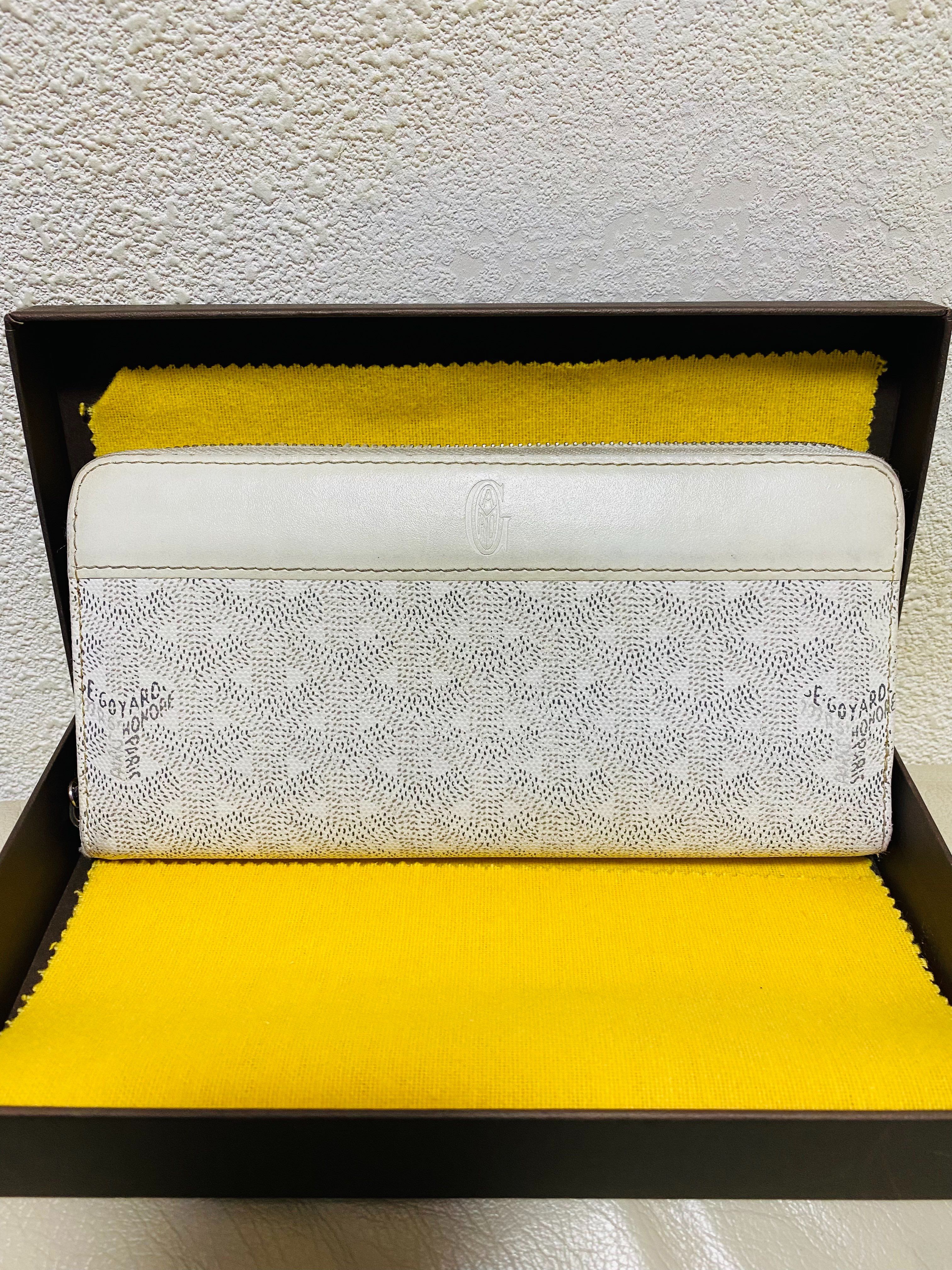 ゴヤール マティニョン GM ウォレット "ホワイト"