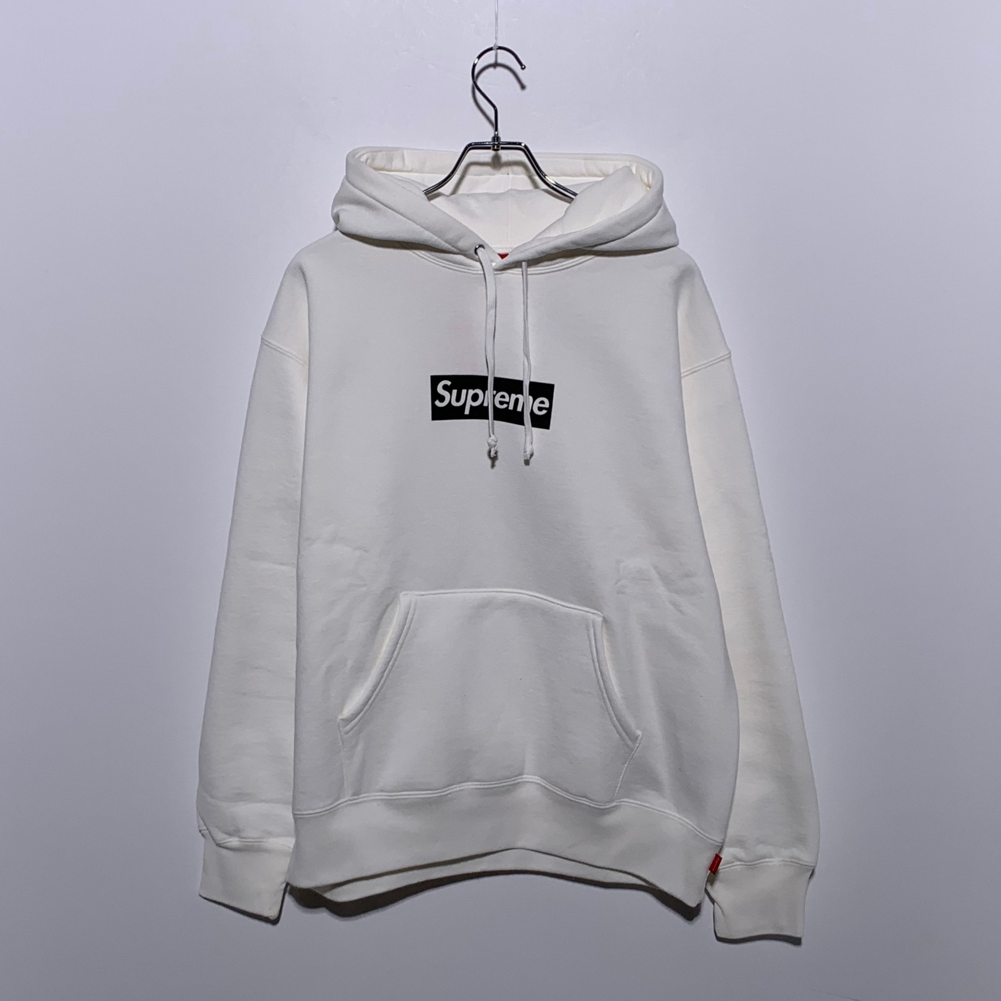 Supreme Paris Anniversary Box Logo Hooded Sweatshirt "White"