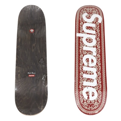 【中古】シュプリーム Supreme 2021年秋冬 Celtic Knot Skateboard スケートボード デッキ スケボー レッド【サイズ8.375×32.125】【メンズ】