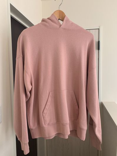 FEAR OF GOD ESSENTIALS 3M Logo Pullover Hoodie "Pink"