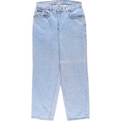 古着 90年代 カルバンクライン Calvin klein テーパードデニムパンツ USA製 メンズw32相当 ヴィンテージ/eaa637890