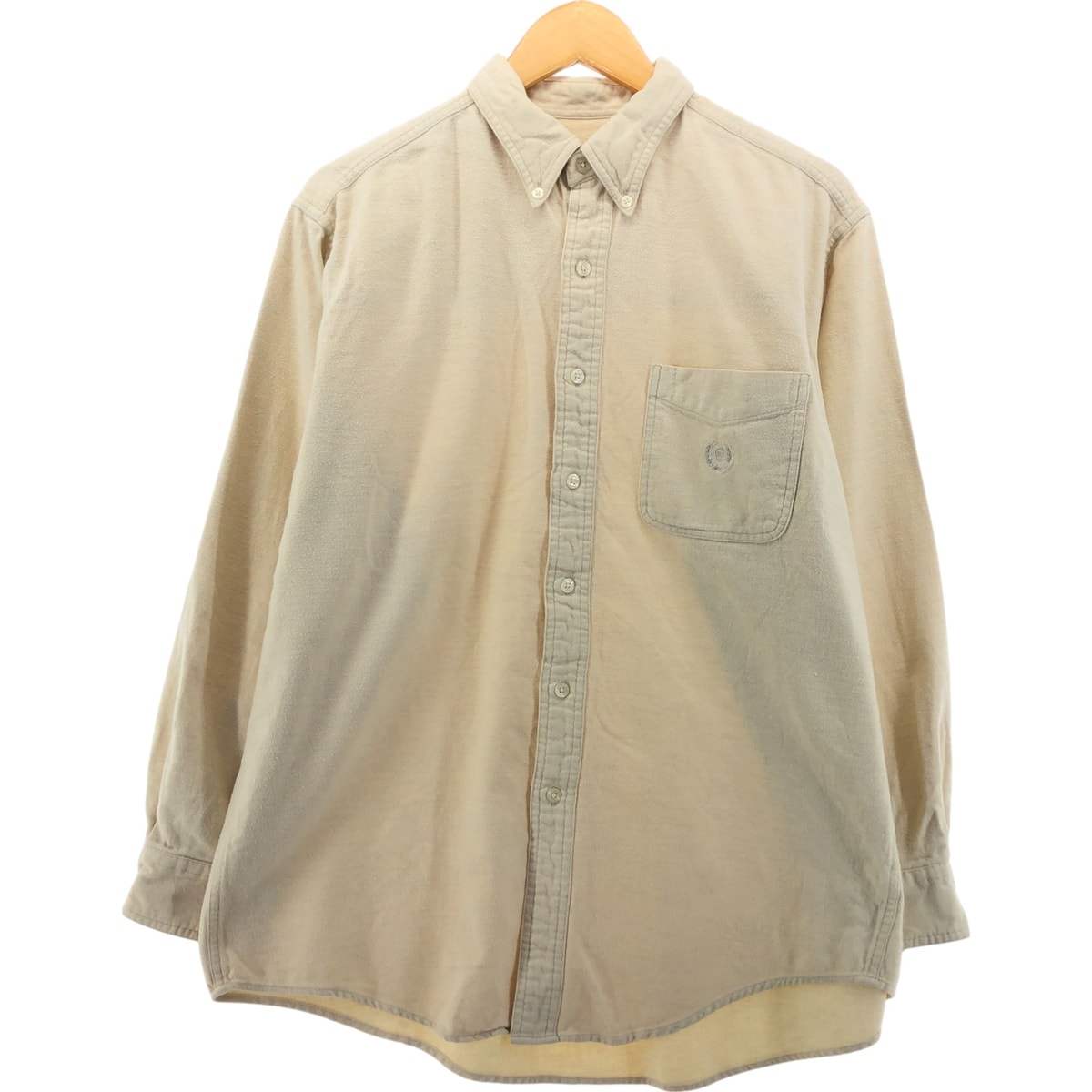 古着 90年代 ラルフローレン Ralph Lauren CHAPS チャップス 長袖 ボタンダウン シャモアクロスシャツ メンズL相当 ヴィンテージ/eaa542608