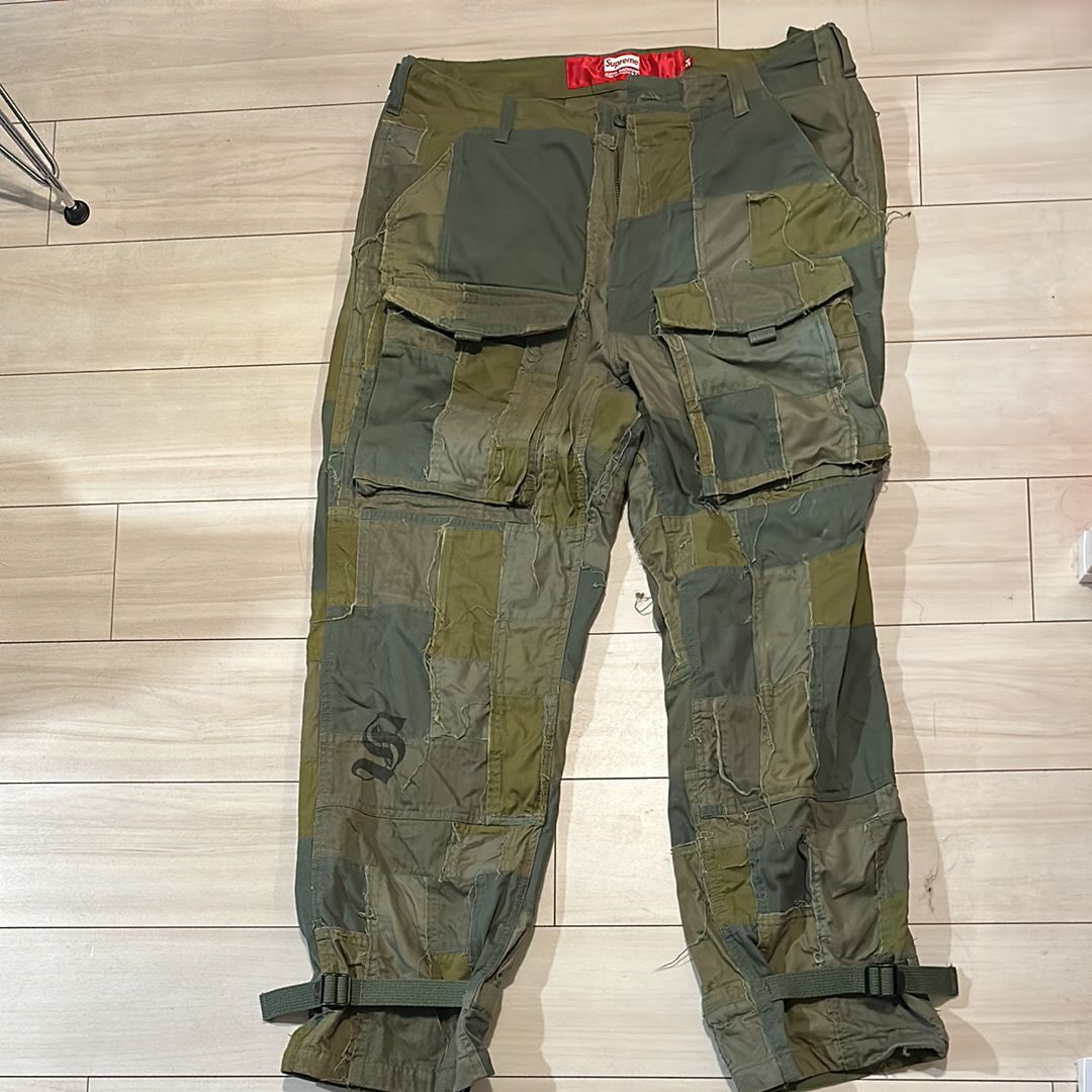 Supreme / JUNYA WATANABE COMME des GARCONS MAN Patchwork Cargo Pant "Olive"