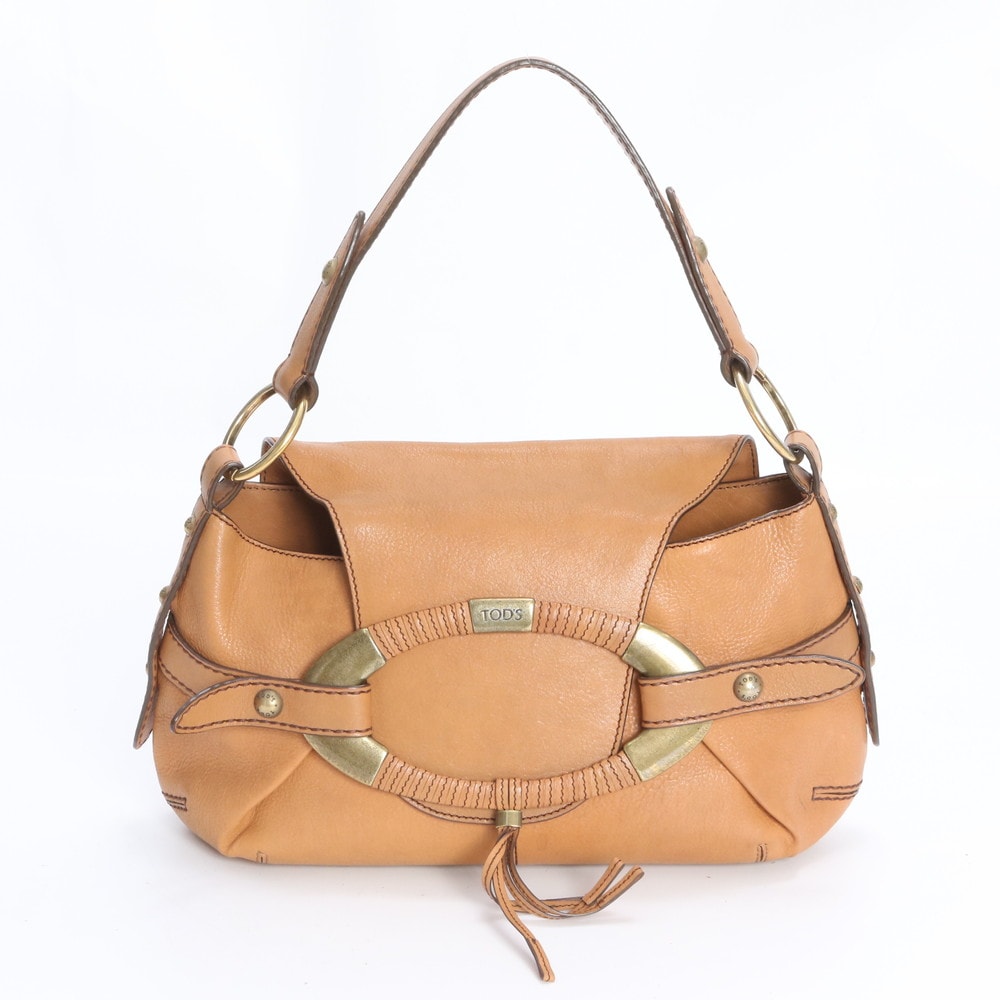 ■美品 トッズ ショルダーバッグ レザー