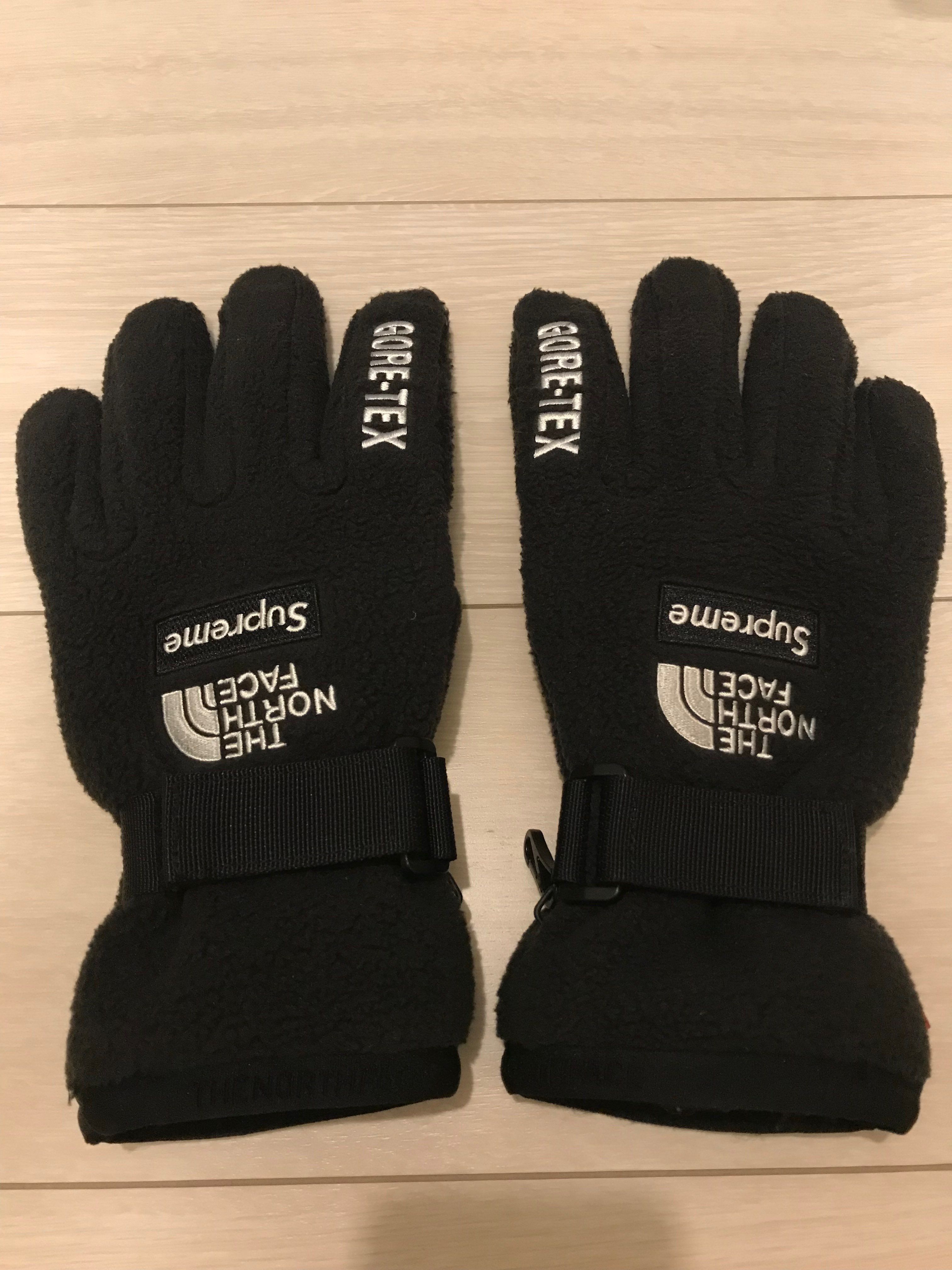 Supreme x The North Face RTG Fleece Gloves "Black"