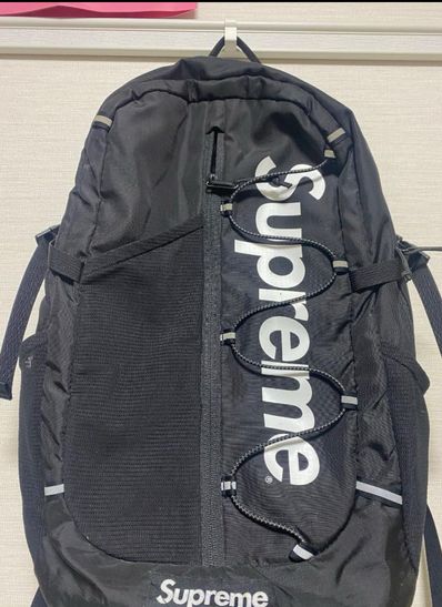 Supreme 2017SS Backpack "Black"