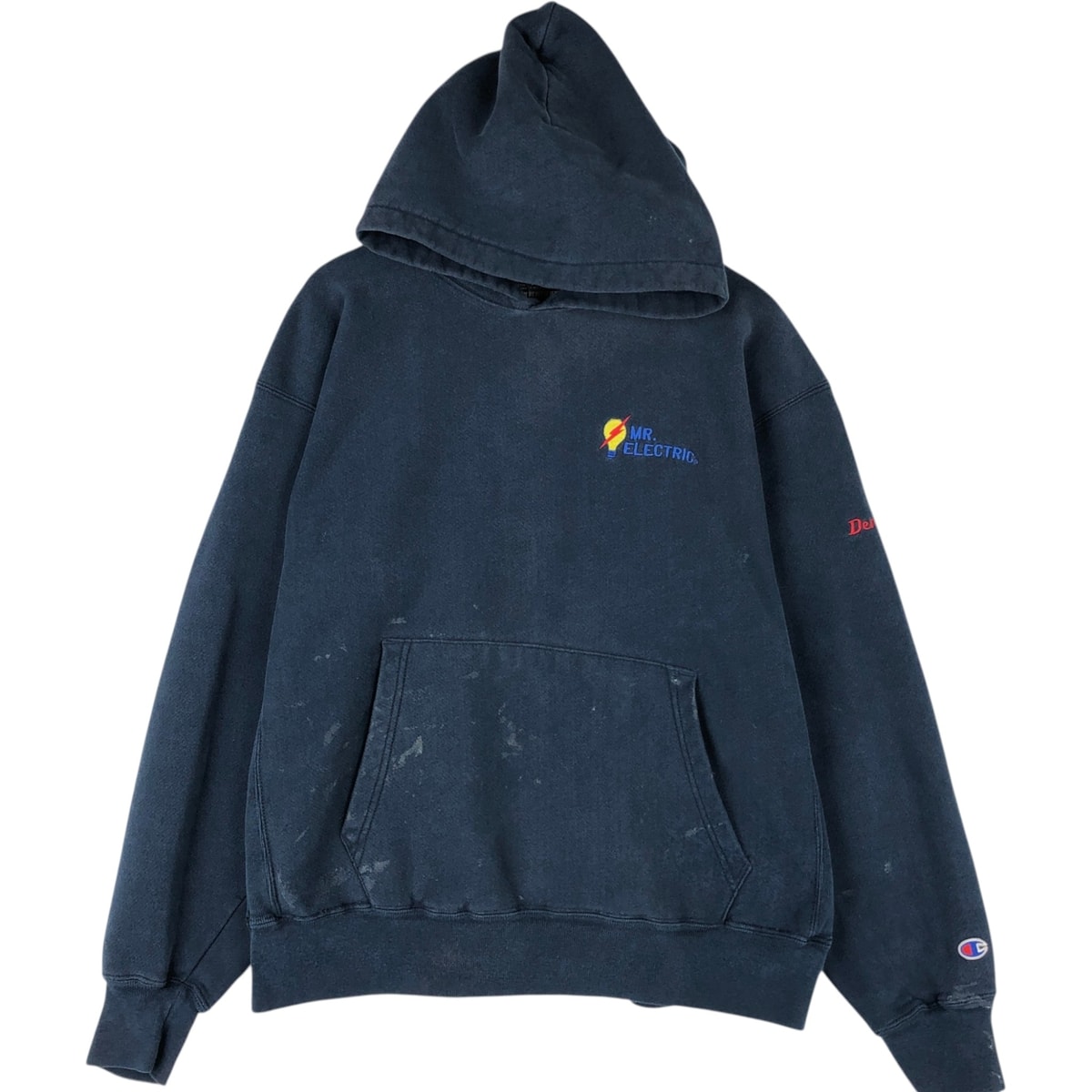 古着 チャンピオン Champion PREMIUM REVERSE WEAVE プレミアムリバースウィーブ アドバタイジング スウェットプルオーバーパーカー メンズXXL相当/eaa624084