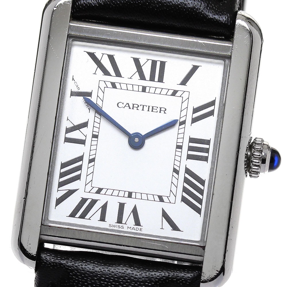 カルティエ タンクソロ SM  WSTA0030 レディース 【中古】