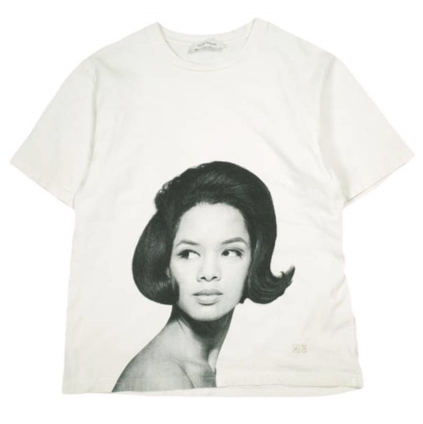 WALES BONNER ウェールズボナー 25AW ポルトガル製 Theaster Gates Edition SELAH OVERSIZED T-SHIRT シアスターゲイツ セラオーバーサイズTシャツ S OFF WHITE 半袖 定価69,300円