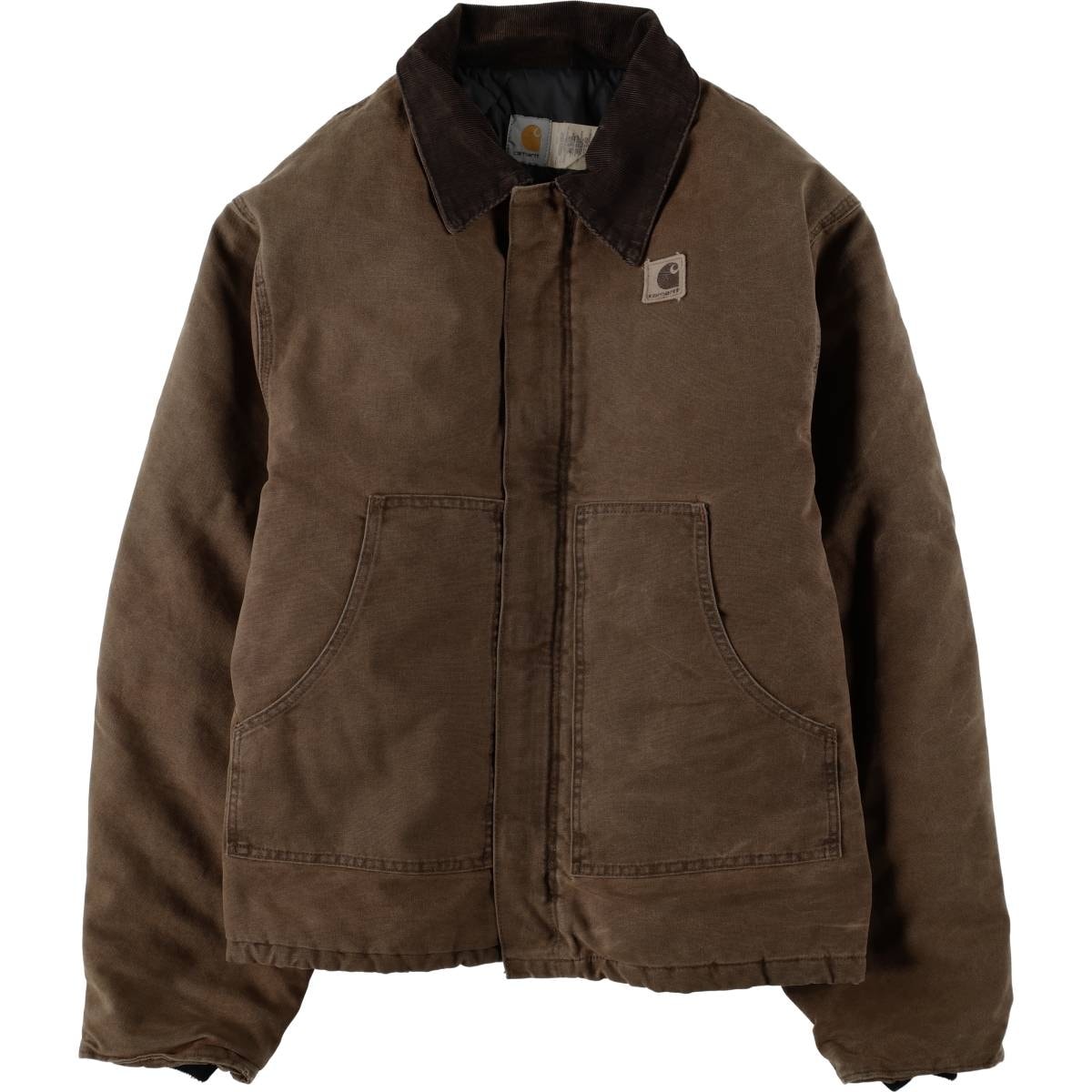 古着 90年代 カーハート Carhartt トラディショナルコート 中綿入り ダックワークジャケット USA製 メンズXXL相当 ヴィンテージ/eaa682794