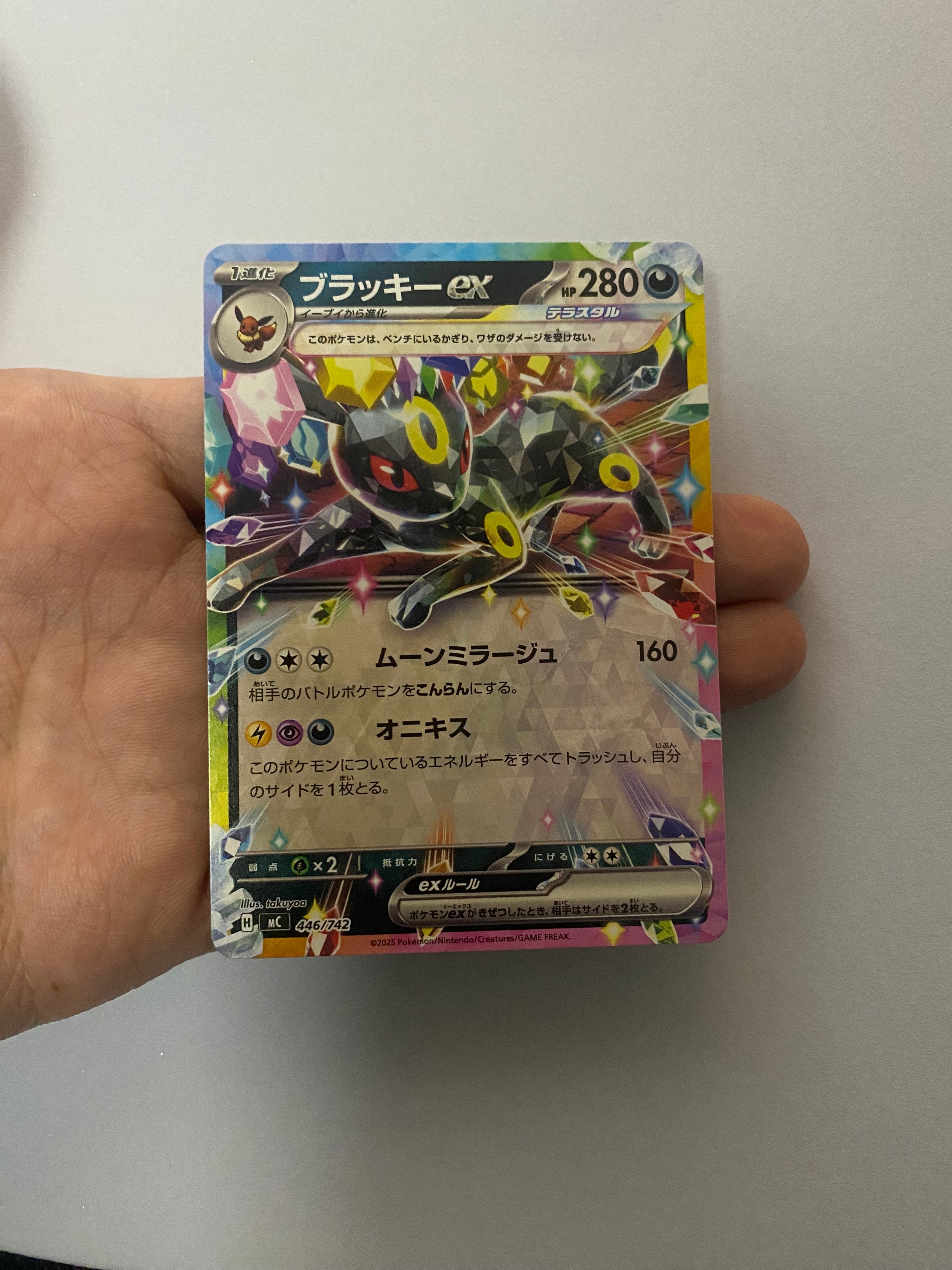 ブラッキーex [MC 446/742](スタートデッキ100「バトルコレクション」)