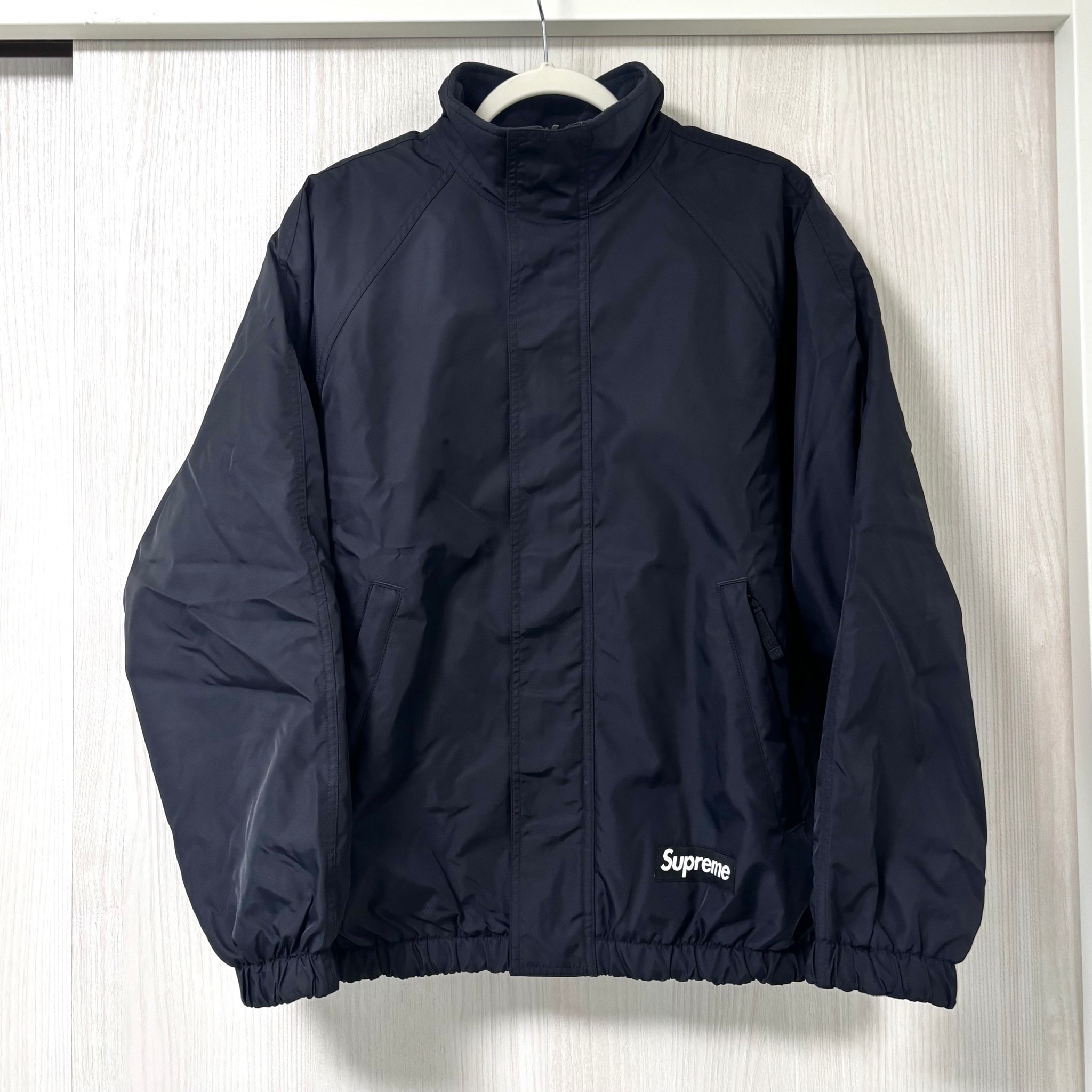 Supreme Polartec Reversible Track Jacket "Black"