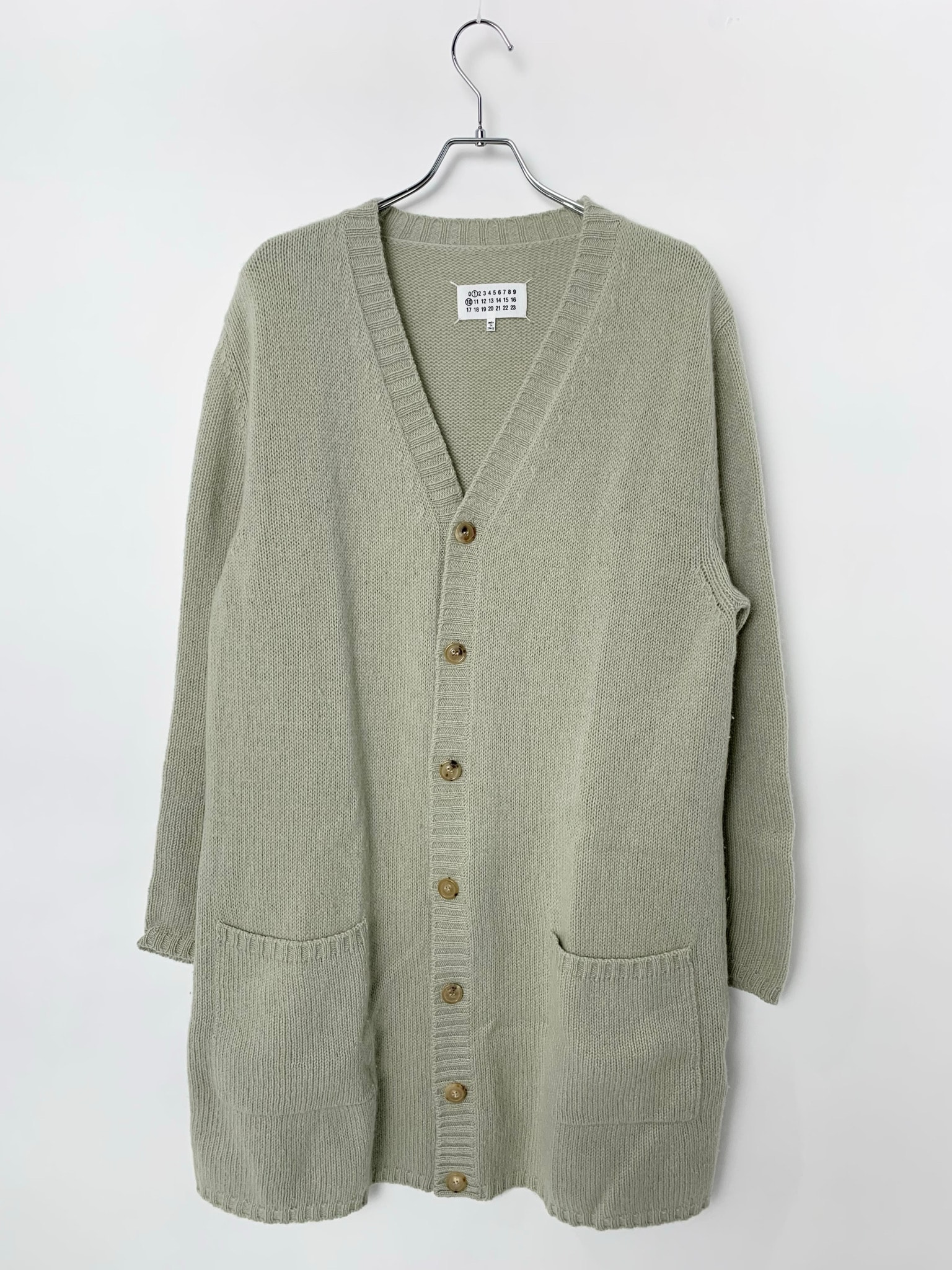 Maison Margiela Women's Knit Twinset "Light Grey"