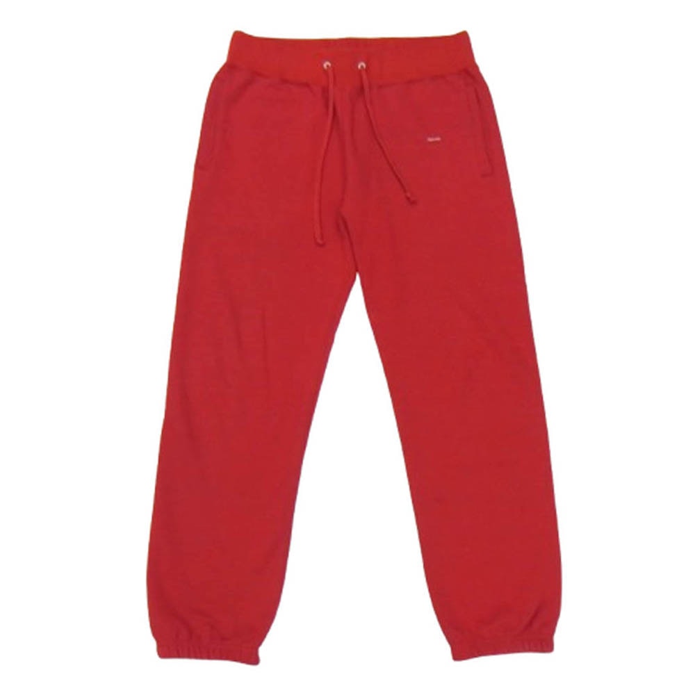 Supreme シュプリーム パンツ ワングラム期 Small Box Logo Sweat Pant スモール ボックスロゴス ウェット パンツ レッド系 M【中古】