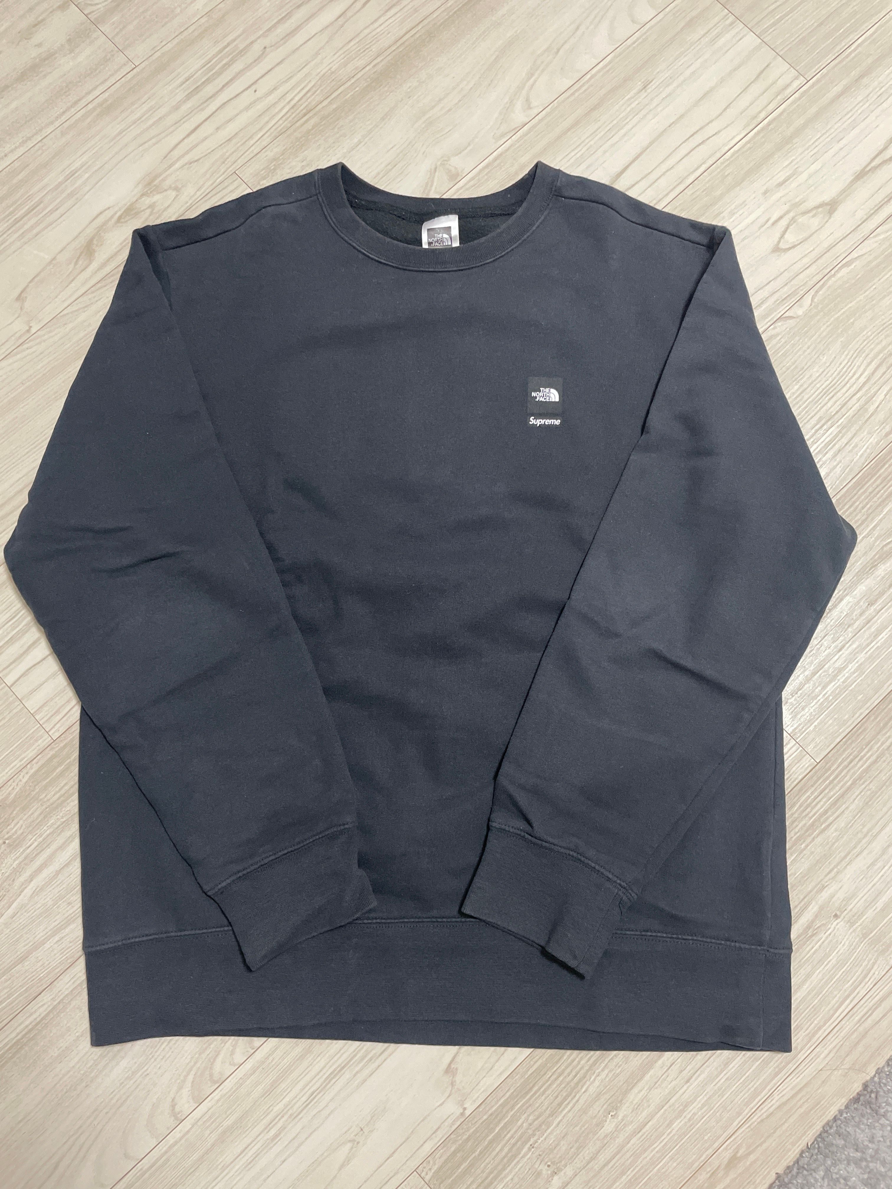 Supreme x The North Face Mountain Crewneck Sweatshirt "Black"