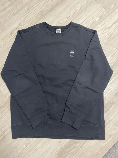 Supreme x The North Face Mountain Crewneck Sweatshirt "Black"