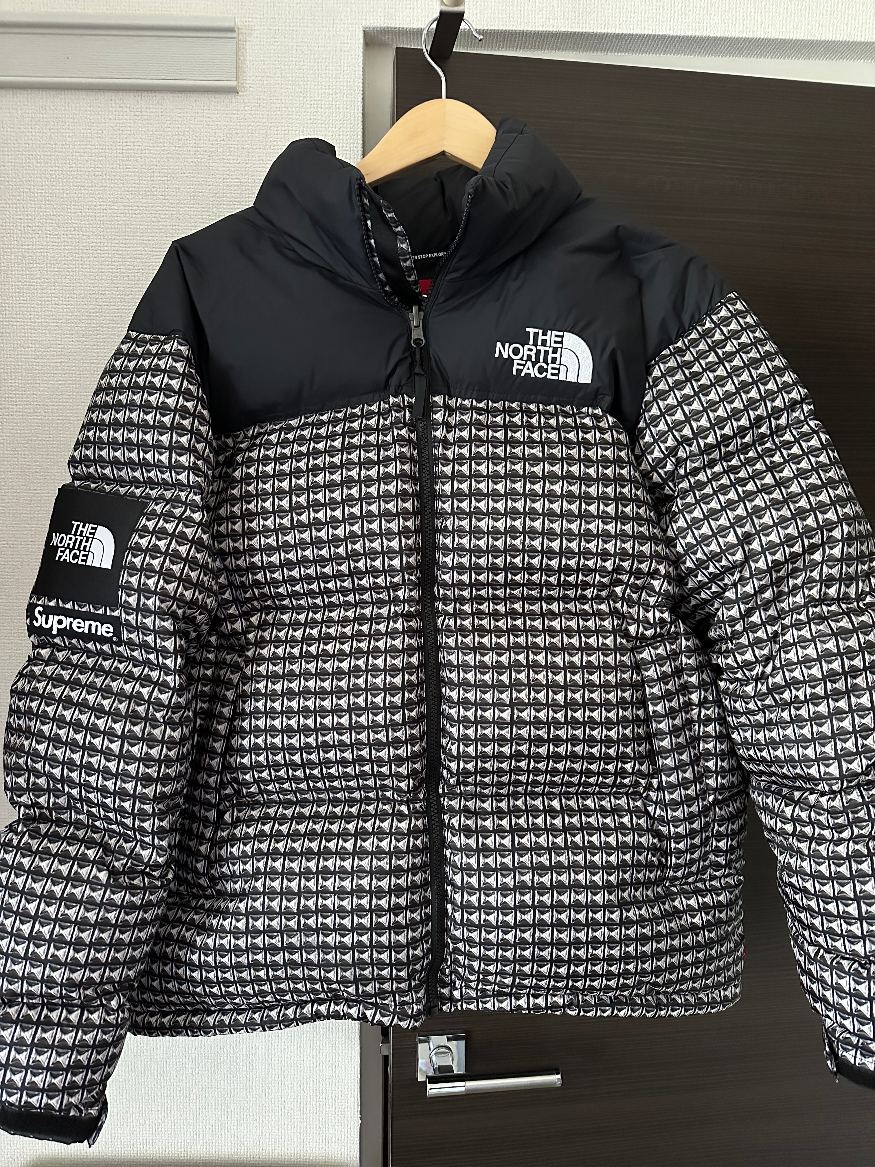 Supreme x The North Face Studded Nuptse Jacket "Black"