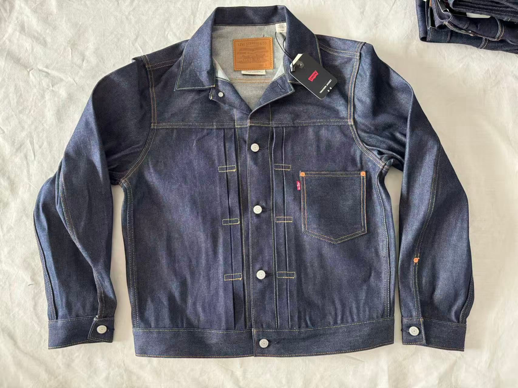 Levi's x JOURNAL STANDARD Type I Rigid Trucker Jacket "Navy"