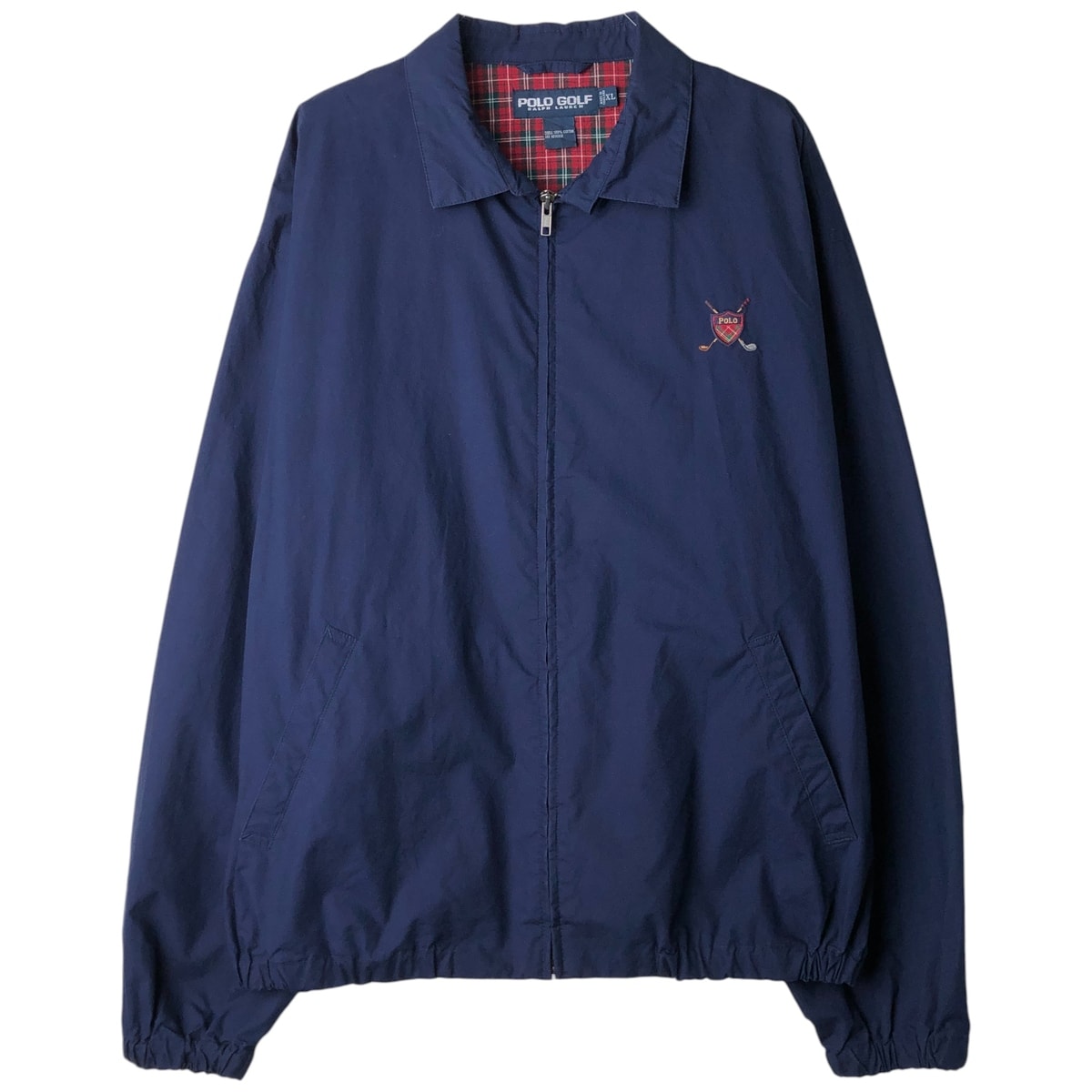 古着 ラルフローレン Ralph Lauren POLO GOLF ポロゴルフ スイングトップ スポーツジャケット メンズXL相当/eaa610435