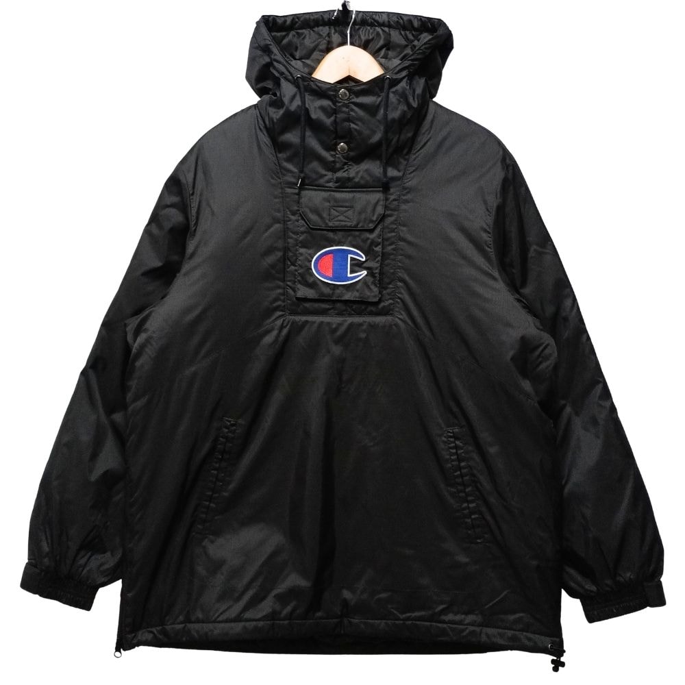 SUPREME シュプリーム × Champion 18SS Pullover Parka ナイロン プルオーバー パーカ ブルゾン 55255