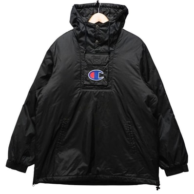 SUPREME シュプリーム × Champion 18SS Pullover Parka ナイロン プルオーバー パーカ ブルゾン 55255