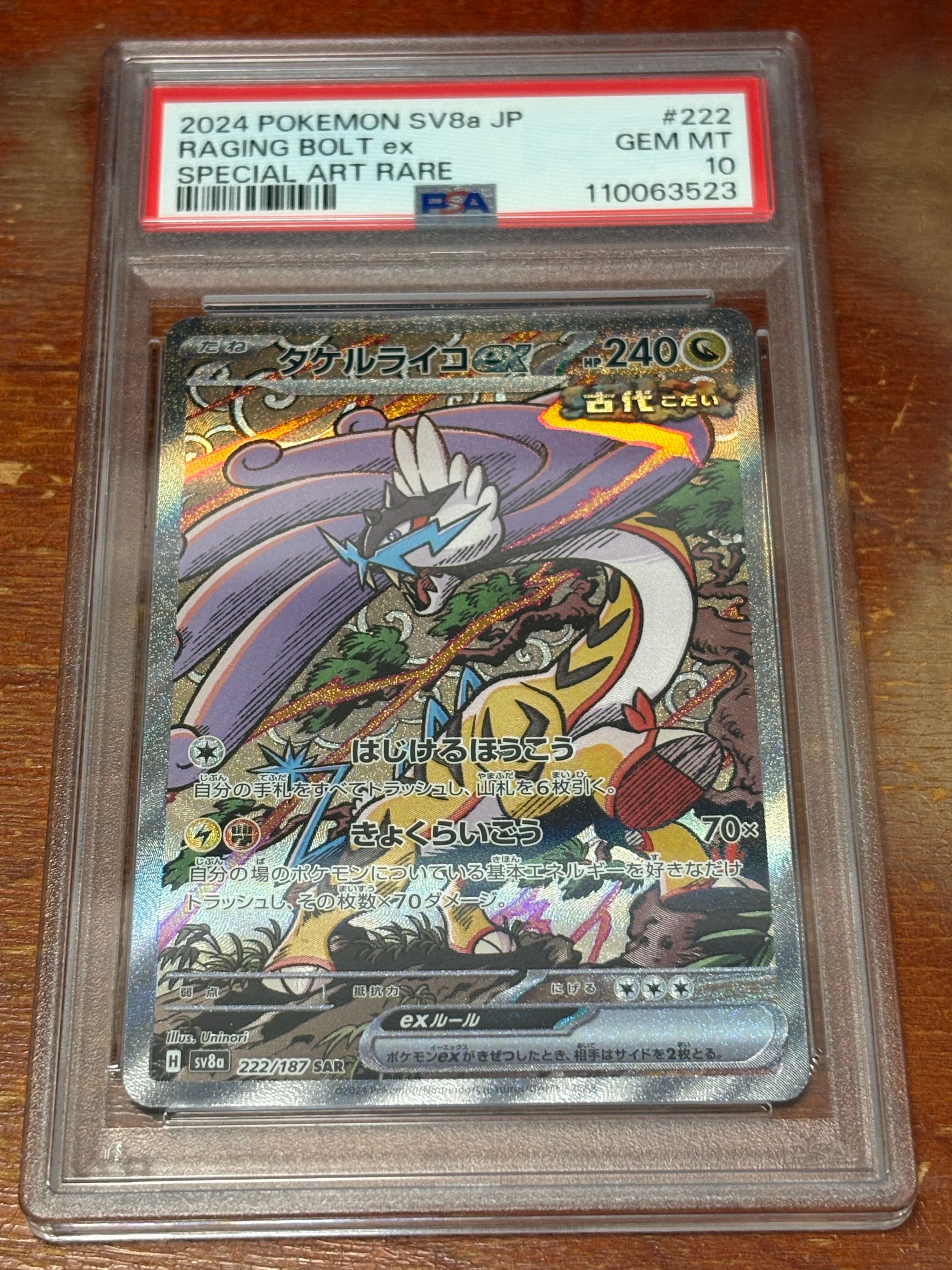 タケルライコex SAR [SV8a 222/187](ハイクラスパック「テラスタルフェスex」)
