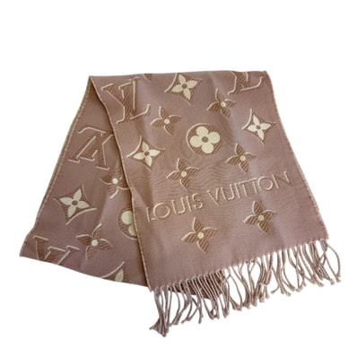ルイヴィトン LOUIS VUITTON マフラー モノグラム パターン マフラーLV エセンシャル シャイン M78237 ピンク