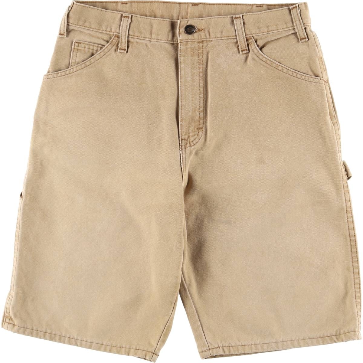 古着 ディッキーズ Dickies ダック地 ペインターショーツ ショートパンツ メンズw31相当/eaa535774