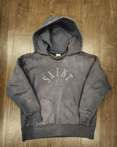 SAINT Mxxxxxx x BerBerjin Hoodie "Navy"