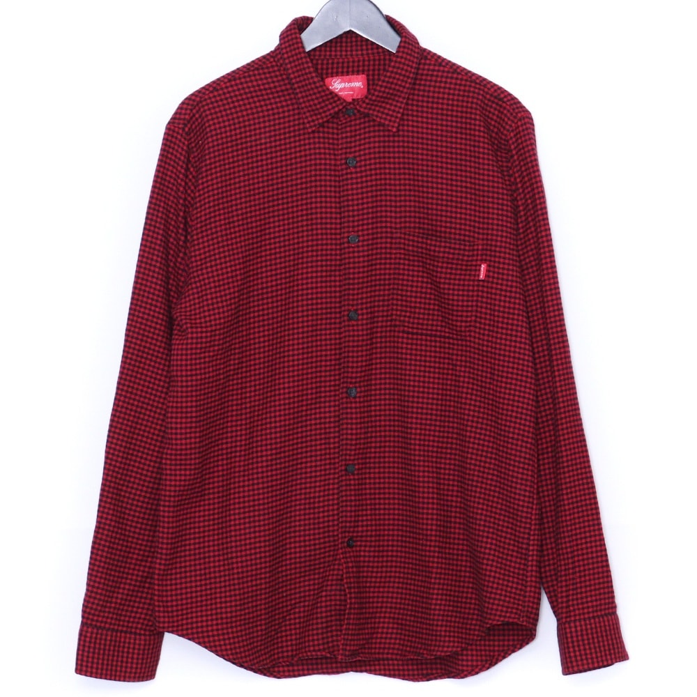SUPREME Houndstooth Flannel Shirt