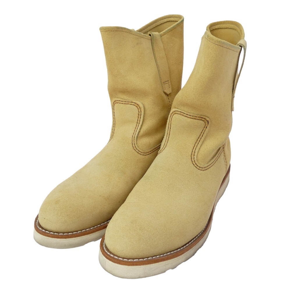 RED WING レッドウィング ブーツ 8168 PECOS BOOTS ペコス ブーツ ベージュ系 US9.5【中古】