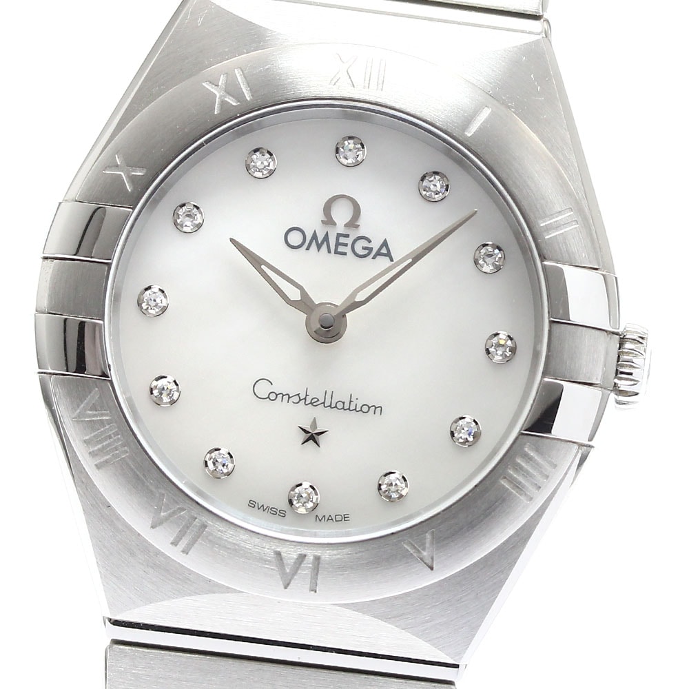 オメガ コンステレーション マンハッタン  レディース 【中古】