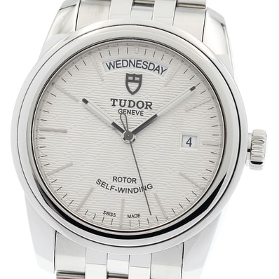 ☆良品 ★保 チュードル グラマー デイトデイ 56000 メンズ 【中古】